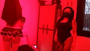 We danced an erotic dance for an effeminate man, almost leading to sex.