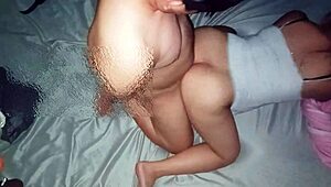 In the dorm, this asian chubby mom and her roommate started having sex, exploring each other's bodies.