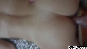 Slutty milf sucks cock and gets ass fucked