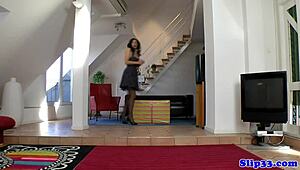 hey, check this uk teen 18+ and milf sucking an old man's cock!