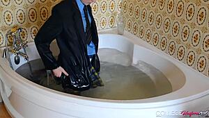 Horny Sophia Smith shows wet panties!