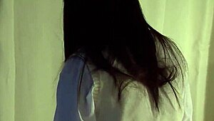 Japanese Teen Nurse Seduces for Rough Halloween Roleplay in Hospital