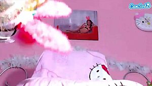 amazing teen 18+ fucking that big dildo on cam, so hot!