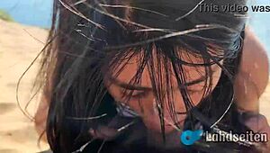 i watch her swallow cum outdor, gues the place?