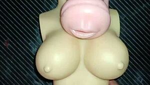 Uncensored deepthroat and fucking lead to gaping creampie in tight anal scene