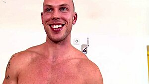 Naughty Threesome With Homosexual Guys Sucking Cocks