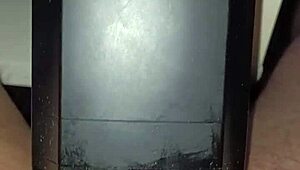 Amateur Solo Homemade Lovense Solace Toy Used For Cumshot By Stranger