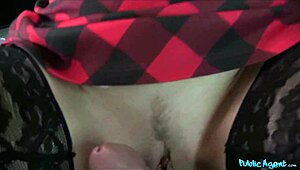 Public Agent - petite 18+ blonde college girl with big ass cums hard on my cock! 😜