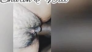 Sneaking Into Neighbor's Pussy While Husband Travels Away