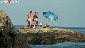 Beach Voyeur Shoot Turns Into Hardcore Sex Under Sun!