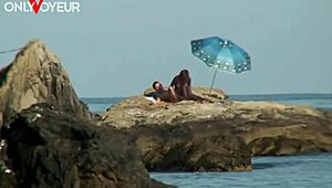 Beach Voyeur Shoot Turns Into Hardcore Sex Under Sun!