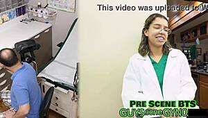 Perverted Podiatrists Mira Monroe Performs Kinky Foot Exam in Florida Clinic