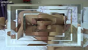 Steamy granny action unfolds after intense workout session.