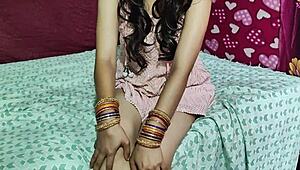 Sauteli Behen Takes Bhai's Long Cock in Her Wet Chut for Hard Ride