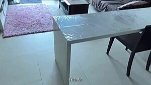 She Offered a Pie but Ended Up With a Creampie Surprise