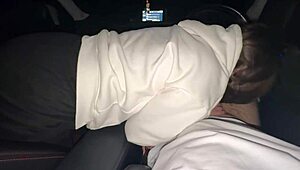 Picked Up A Whore And Fucked Her Mouth In The Car!
