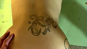 pretty hooker surprises with a huge load on her back after trap house fun