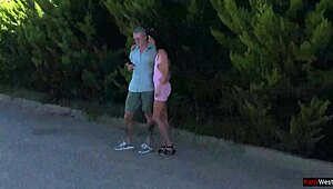 dude, husband can't pay so wife bangs two guys... cuckold shame!