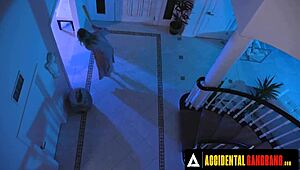 Hot Charlie Forde Endures Intense Gangbang By Five Security Guys