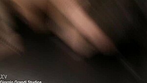 blackbusters qween goddess takes four cocks balls deep