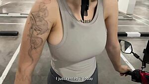 She Offered a Pie but Ended Up With a Creampie Surprise