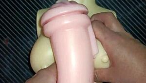 Uncensored deepthroat and fucking lead to gaping creampie in tight anal scene