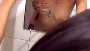 he fucks my tight ass in the bathroom... oops