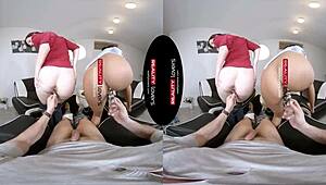 realitylovers - public survey turns into wild czech threesome vr