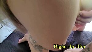 Wow! Latina Orgy with Redhead Novinha and Muscular Rabuda in Wild Action!