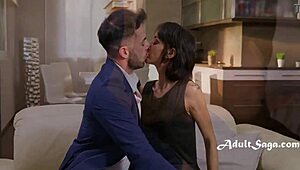 Veronica Leal feels intense pleasure as Francis and Emmanuel Torquemada fill every hole in a passionate double penetration