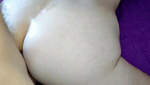 He Fucks Her Ass Hard While She Moans Loudly In Pov