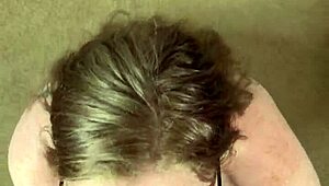 Lexi swallows bbc cum in homemade blowjob