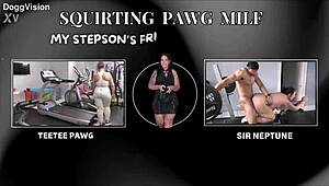 Squirting Pawg Milf My Stepsons Friend From College