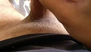 Indian solo masturbation ends in slowmo cumshot