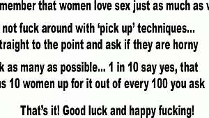 Ebony woman with big tits deepthroats monster cock in POV blowjob scene