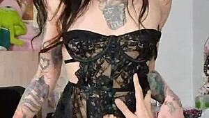 tall skinny girl rides to squirting orgasm in pov