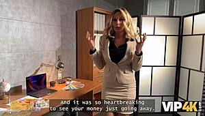 vip4k busty blonde karina king used her big fake boobs to pay her debt off