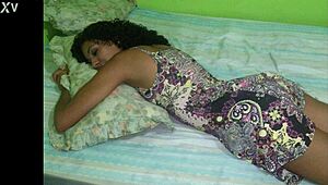 Jade teases her husband in lingerie