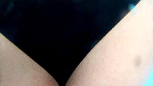 Husband watches wife fuck two guys at hotel pool 😍 karina and lucas.