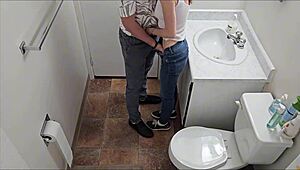 hey, just saw a student getting fucked in the school toilet