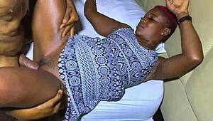 sweet amateur in skirt and shorts close-up