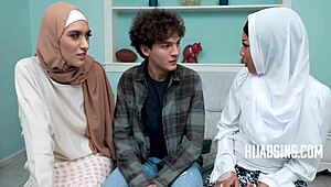 Well, we'll do anything for you to delete the evidence, hijab stepsis caught in group arab pussy teen 18+ virgin taboo 3 some american fucking