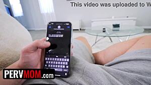 Stepmother's Boobs Rubbed by Stepson!