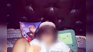 Fresh and tender student girl's delicious little ass in homemade video