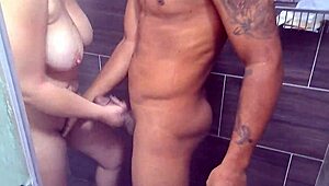 Colombian Friend Watches Stepbrother's Intimate Moment