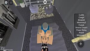 Engaging in sexual activities within the Roblox platform.
