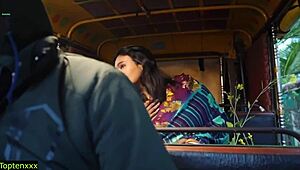 Auto Driver Fucks Beautiful Shaved Passenger Bhabhi