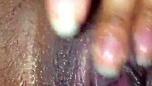 Fat Latina Pleasures Her Pussy With Masturbation