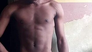 Black African Dick Comp Masturbates To Orgasm