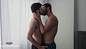 big cocks teasing twinks with cum in mouth action